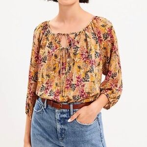 Loft Floral Blouse